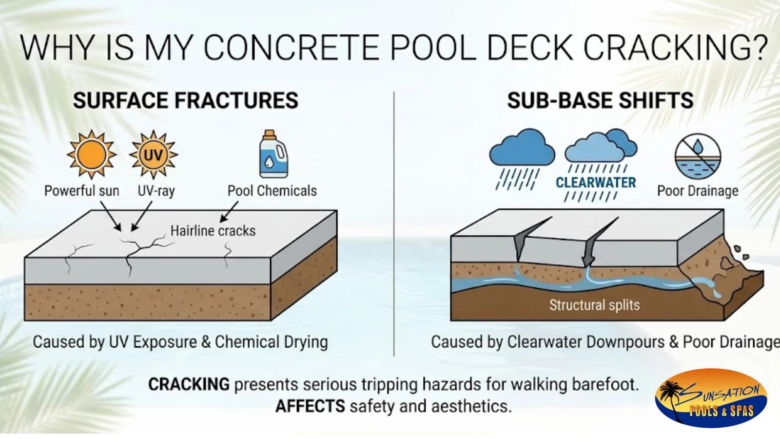 concrete pool deck