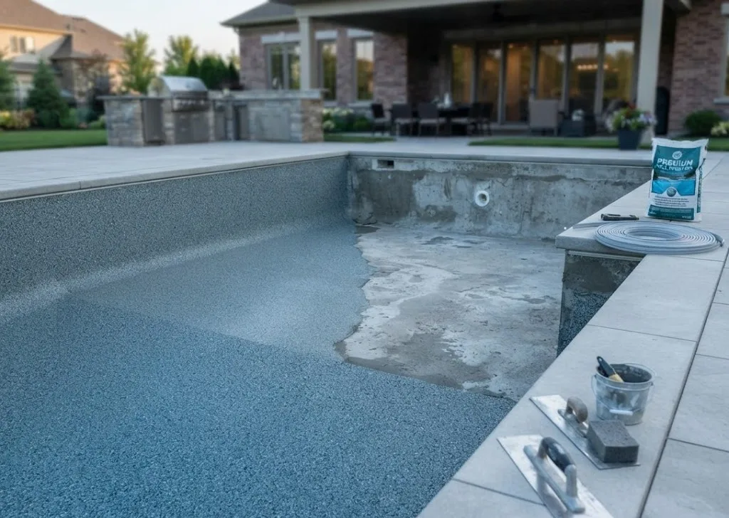 concrete swimming pool resurfacing