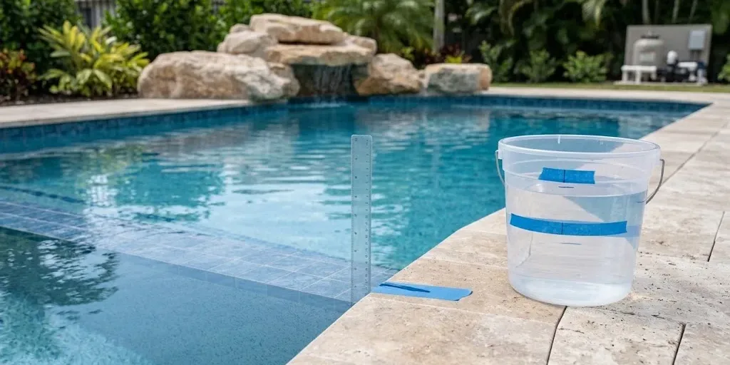 how can you tell if your pool is leaking​