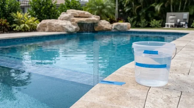 how can you tell if your pool is leaking​