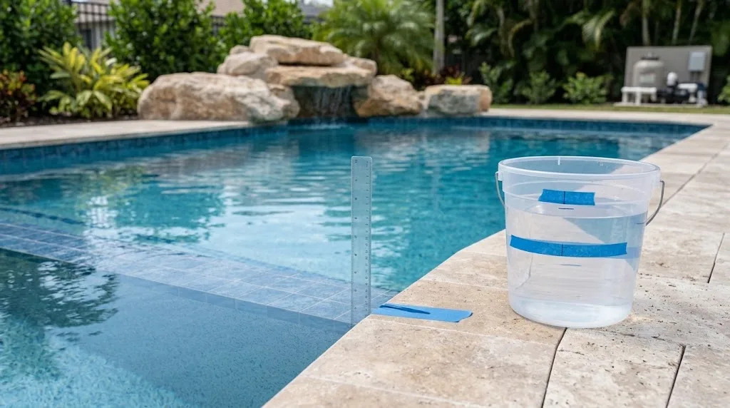 how can you tell if your pool is leaking​